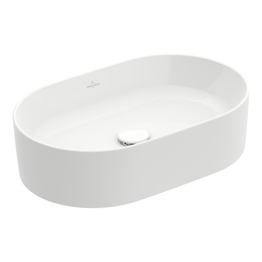 Villeroy & Boch 4A1956R1 - Virsmā uzstādāma izlietne COLLARO 56x36 cm keramika/balta