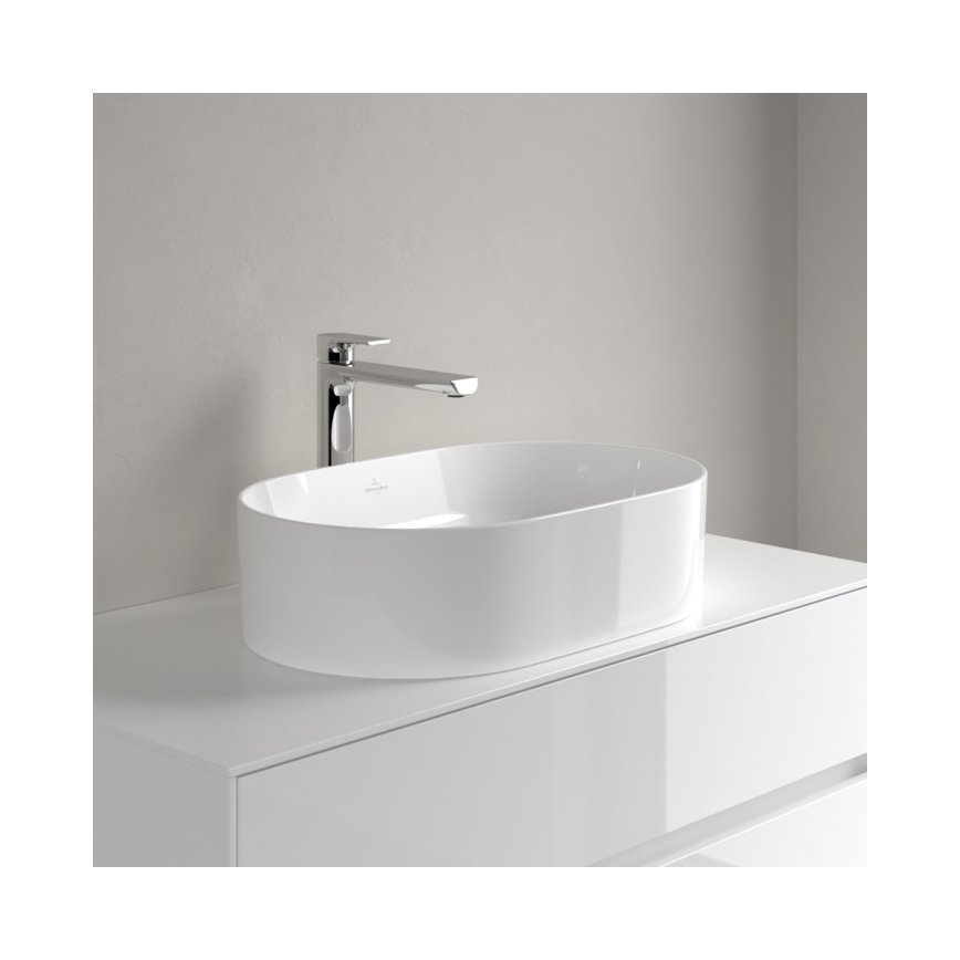 Villeroy & Boch 4A1956R1 - Virsmā uzstādāma izlietne COLLARO 56x36 cm keramika/balta