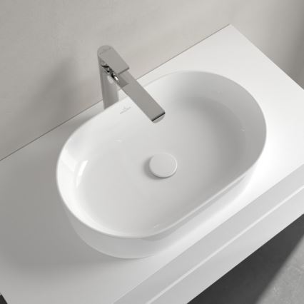 Villeroy & Boch 4A1956R1 - Virsmā uzstādāma izlietne COLLARO 56x36 cm keramika/balta