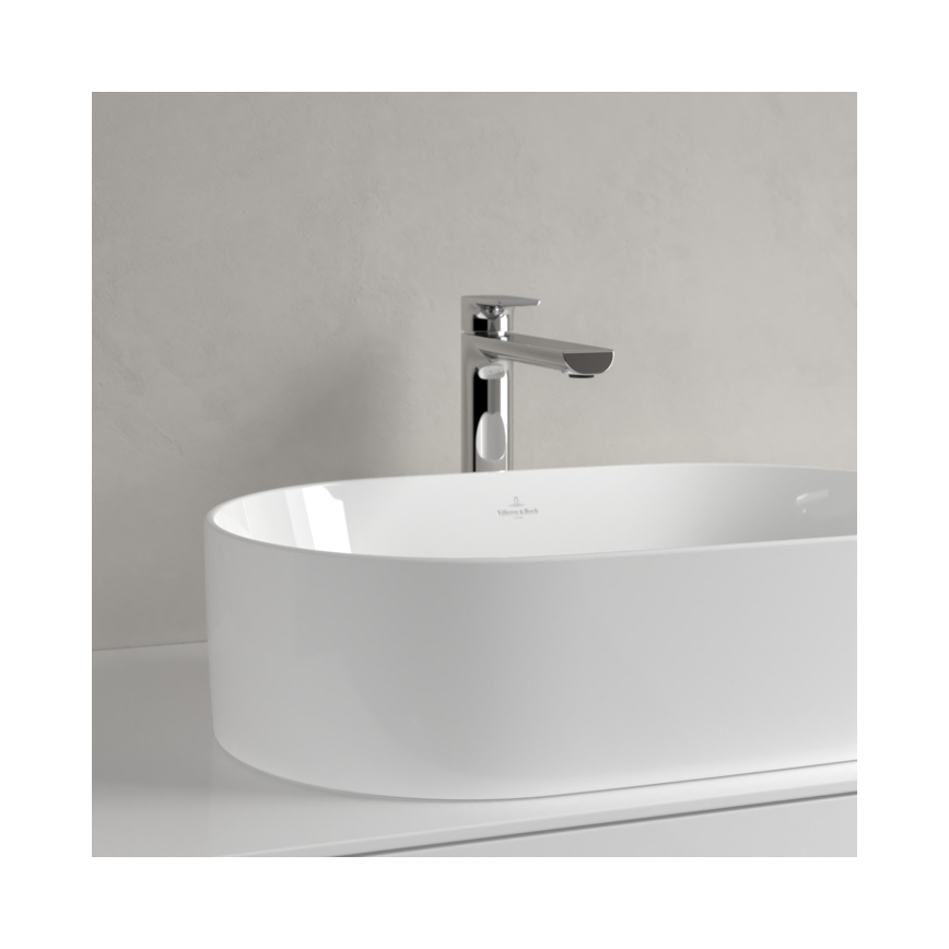 Villeroy & Boch 4A1956R1 - Virsmā uzstādāma izlietne COLLARO 56x36 cm keramika/balta