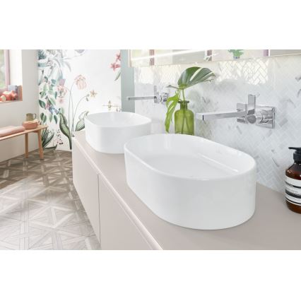 Villeroy & Boch 4A1956R1 - Virsmā uzstādāma izlietne COLLARO 56x36 cm keramika/balta