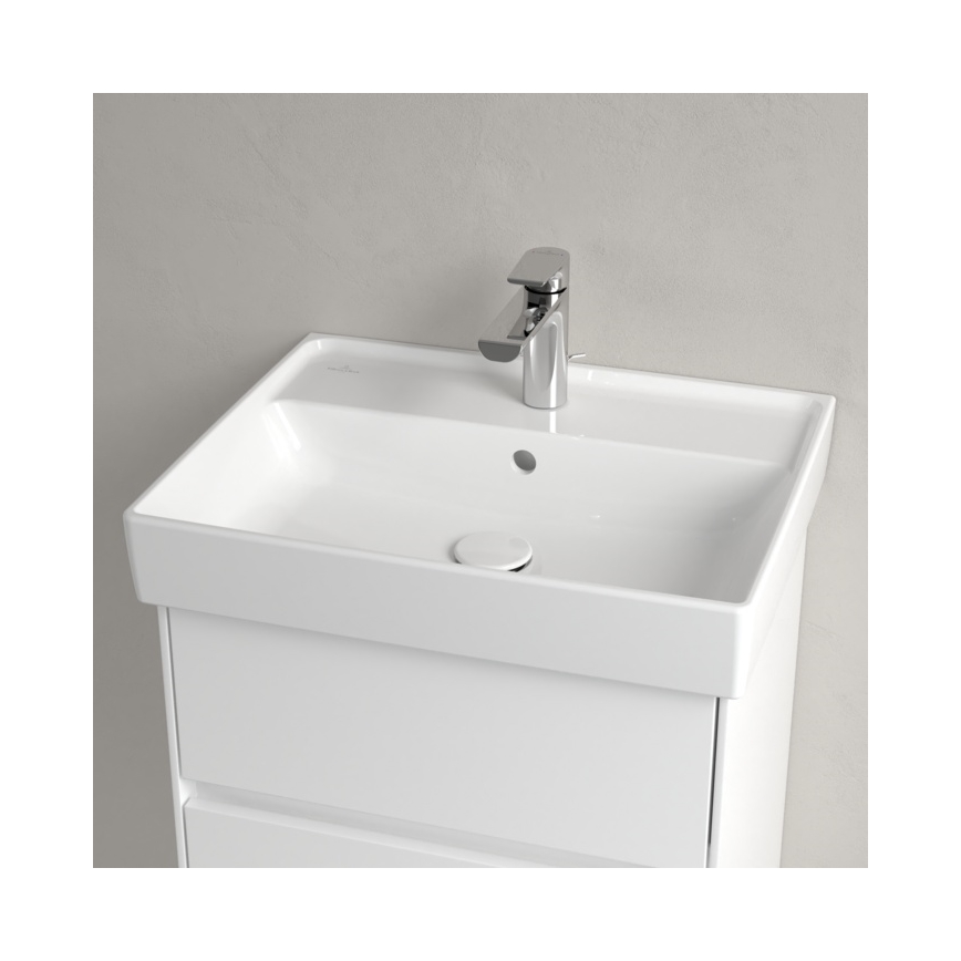 Villeroy & Boch 4A335501 - Sienas uzstādāma izlietne COLLARO 55x44 cm keramika/balta