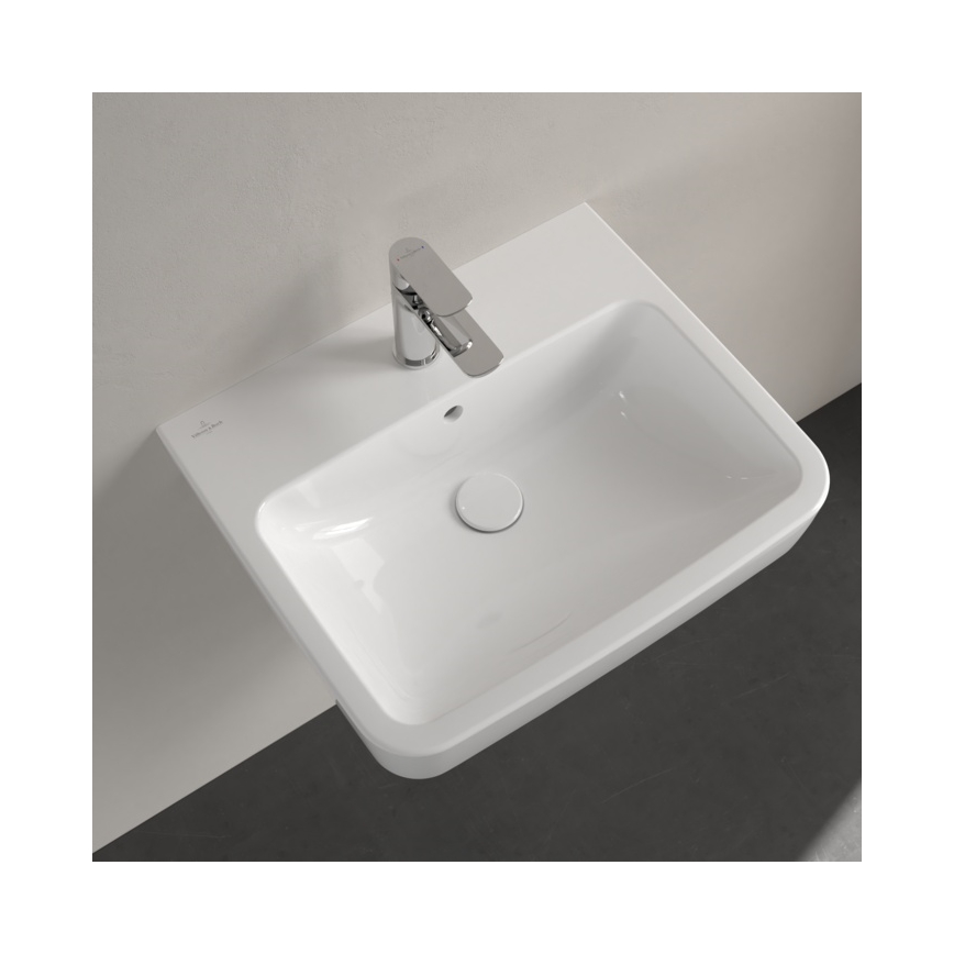 Villeroy & Boch 4A415501 - Sienas piestiprināma izlietne O.NOVO 55x46 cm keramika/balta