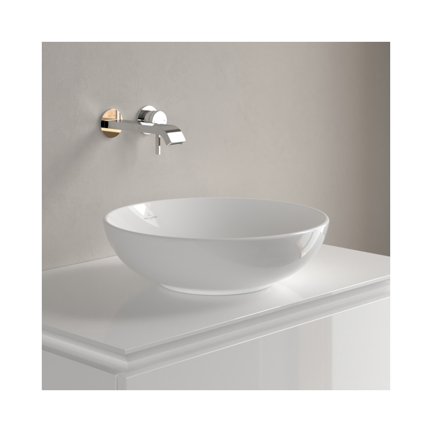 Villeroy & Boch 4A460001 - Uz virsmas uzstādamā izlietne LOOP&FRIENDS Ø 42 cm keramika/balta