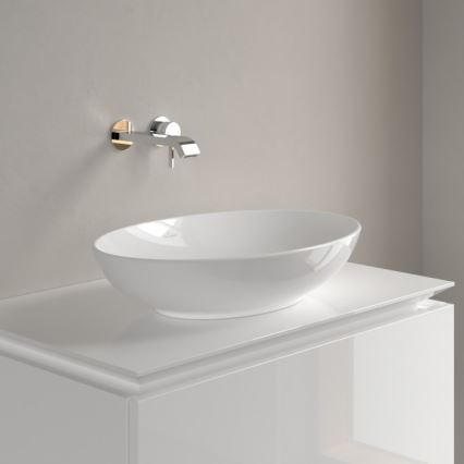 Villeroy & Boch 4A4701R1 - Uz virsmas uzstādāma izlietne LOOP&FRIENDS 56x38 cm keramika/balta