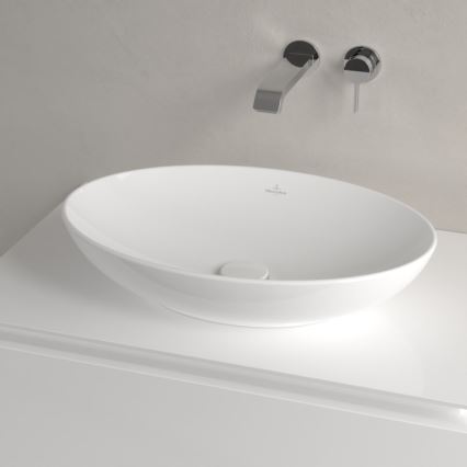 Villeroy & Boch 4A4701R1 - Uz virsmas uzstādāma izlietne LOOP&FRIENDS 56x38 cm keramika/balta