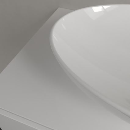 Villeroy & Boch 4A4701R1 - Uz virsmas uzstādāma izlietne LOOP&FRIENDS 56x38 cm keramika/balta