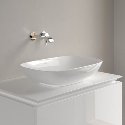 Villeroy & Boch 4A490001 - Uz virsmas uzstādāma izlietne LOOP&FRIENDS 56x38 cm keramikа/balta