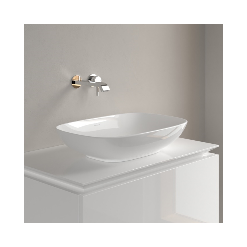 Villeroy & Boch 4A490001 - Uz virsmas uzstādāma izlietne LOOP&FRIENDS 56x38 cm keramikа/balta