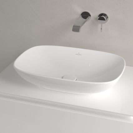 Villeroy & Boch 4A490001 - Uz virsmas uzstādāma izlietne LOOP&FRIENDS 56x38 cm keramikа/balta