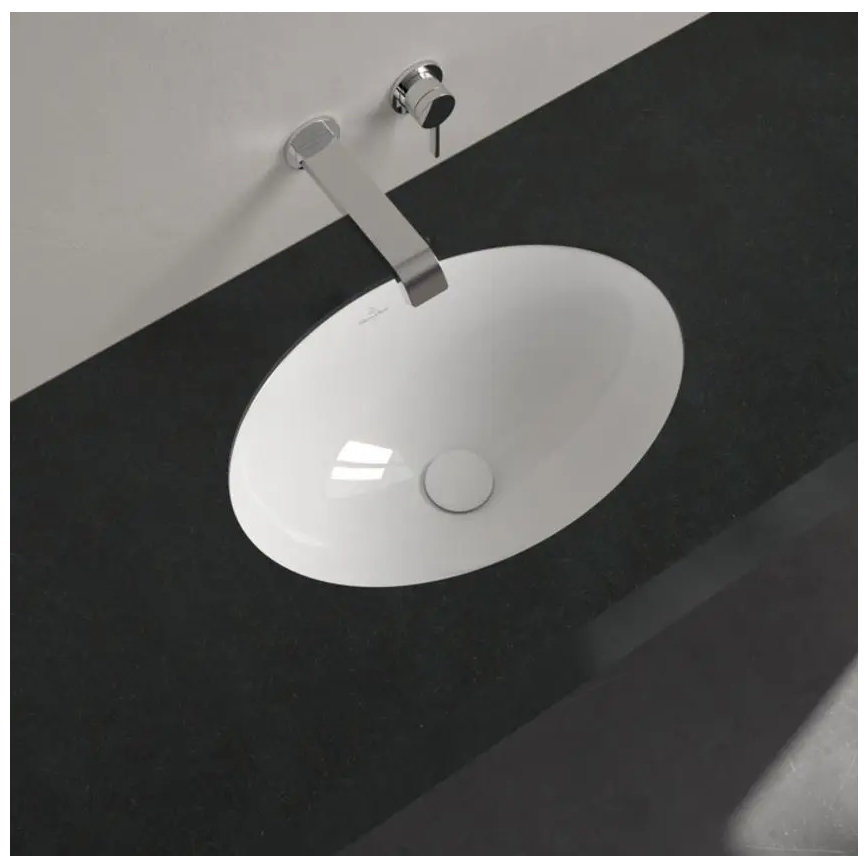 Villeroy & Boch 4A530001 - Iebūvējamā izlietne LOOP&FRIENDS 43x29 cm keramika/balta