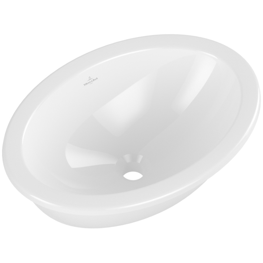 Villeroy & Boch 4A540001 - Iebūvējama izlietne LOOP&FRIENDS 48,5x32,5 cm keramika/balta