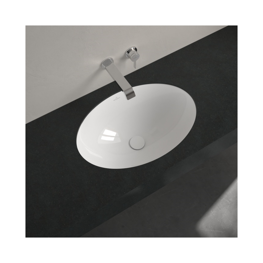 Villeroy & Boch 4A550001 - Iebūvējamā izlietne LOOP&FRIENDS 56x38 cm keramika/balta