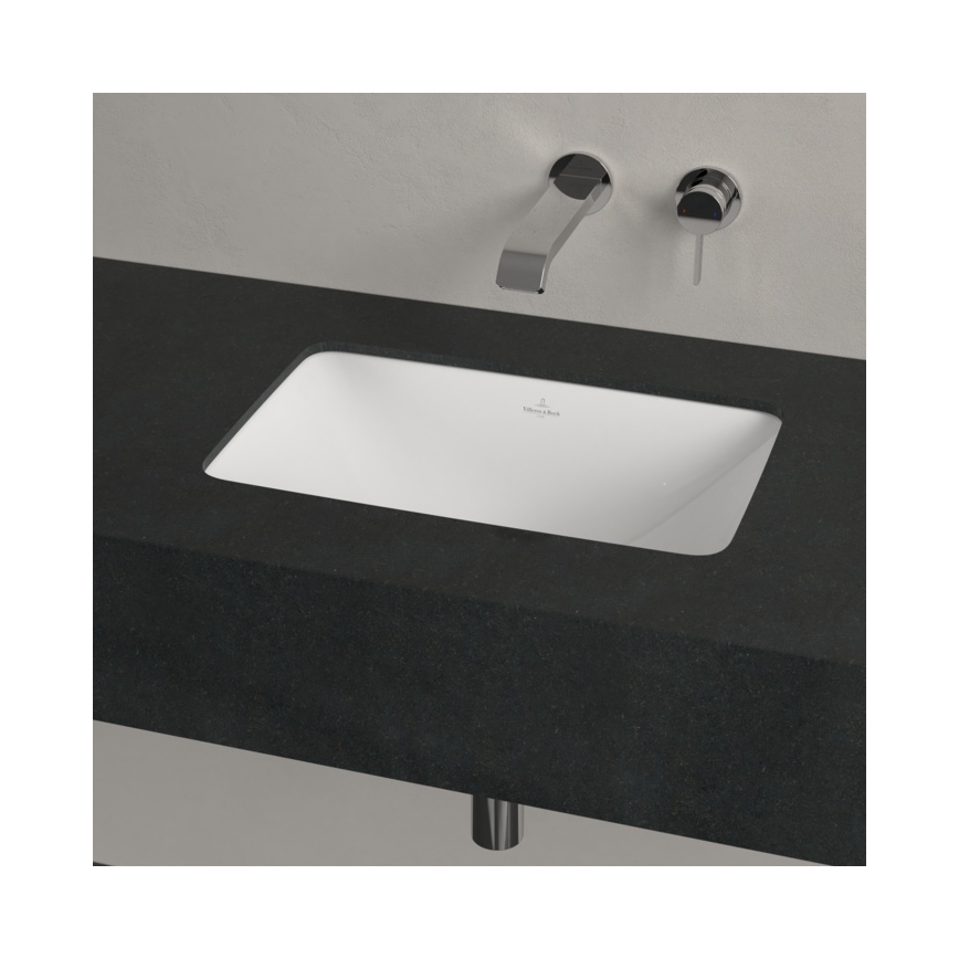 Villeroy & Boch 4A560101 - Iebūvējamā izlietne LOOP&FRIENDS 45x28 cm keramika/balta