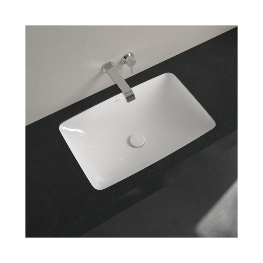 Villeroy & Boch 4A580101 - Iebūvējama izlietne LOOP&FRIENDS 61,5x38 cm keramika/balta