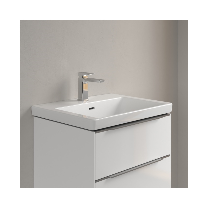 Villeroy & Boch 4A706001 - Sienai piestiprināma izlietne SUBWAY 3.0 60x47 cm keramika/balta