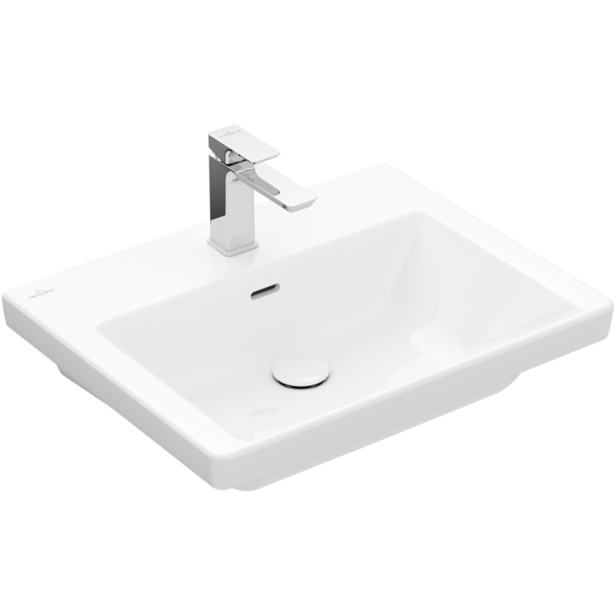 Villeroy & Boch 4A706001 - Sienai piestiprināma izlietne SUBWAY 3.0 60x47 cm keramika/balta