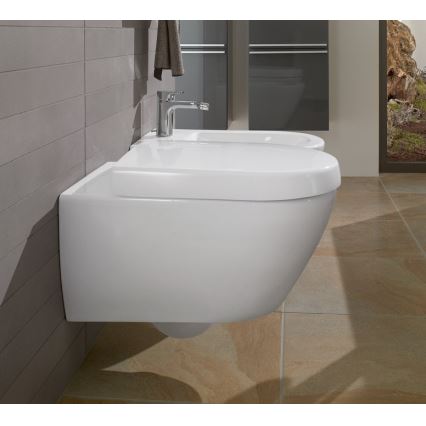 Villeroy & Boch 54000001 - Karājamais bidē SUBWAY 2.0 37x56 cm keramika/balta