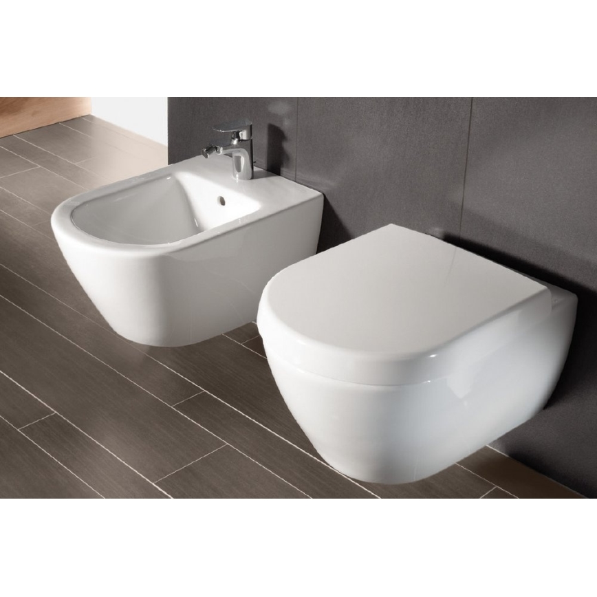 Villeroy & Boch 54000001 - Karājamais bidē SUBWAY 2.0 37x56 cm keramika/balta