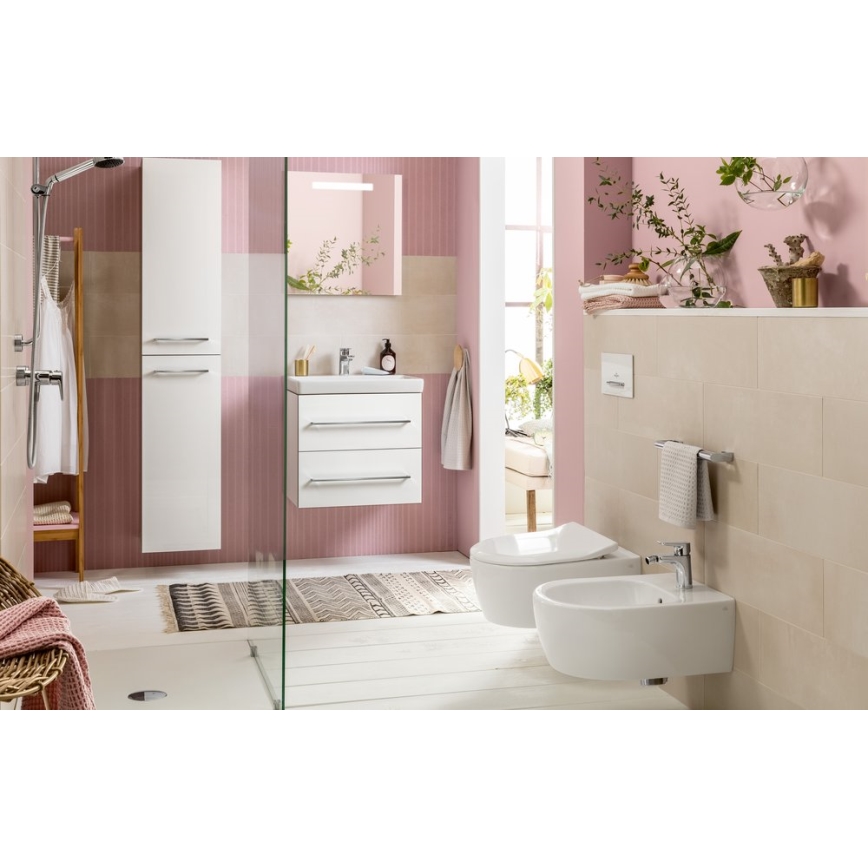 Villeroy & Boch 54050001 - AVENTO sienas piestiprināms bide, keramika/balta