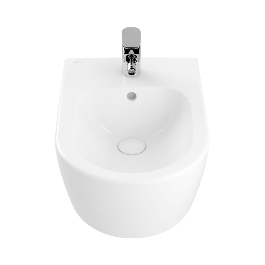 Villeroy & Boch 54050001 - AVENTO sienas piestiprināms bide, keramika/balta