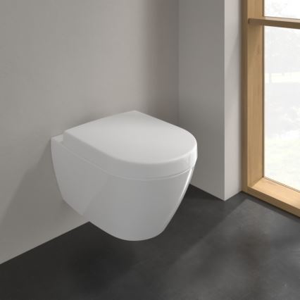 Villeroy & Boch 5614A1T2 - Sienas piestiprināms WC SUBWAY 2.0 keramika/balta