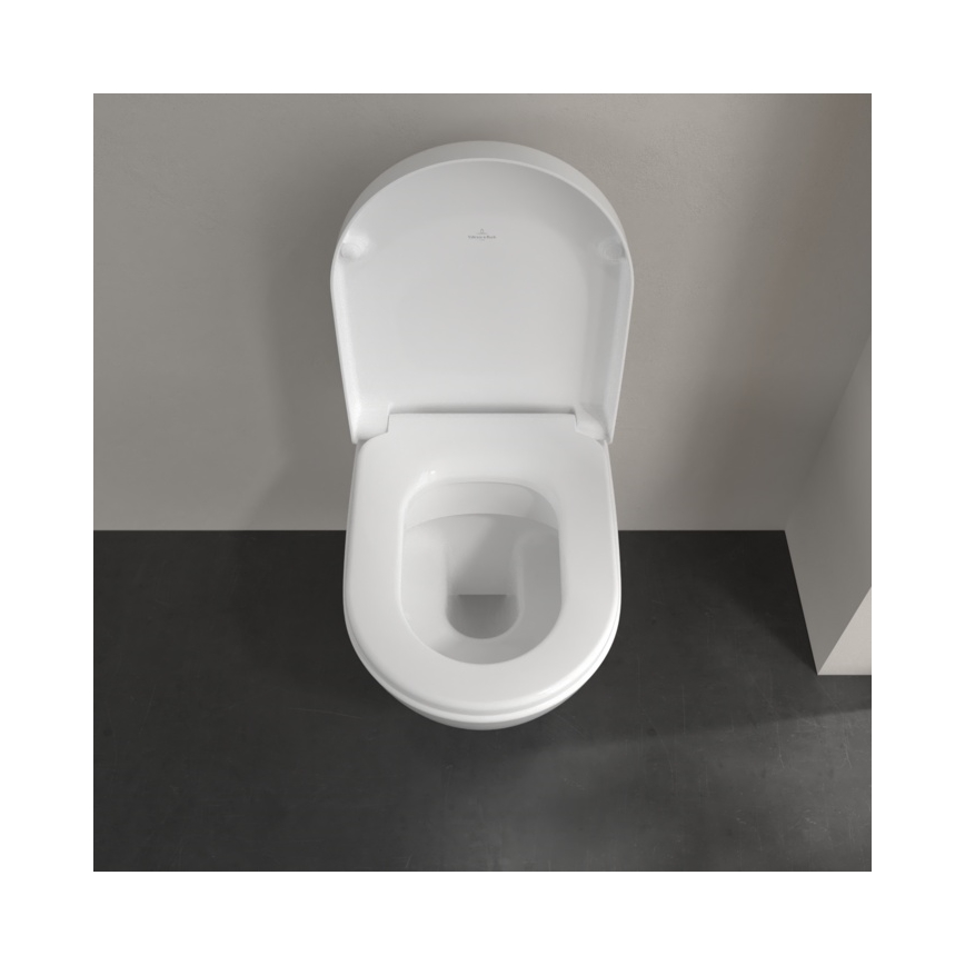 Villeroy & Boch 5614A1T2 - Sienas piestiprināms WC SUBWAY 2.0 keramika/balta
