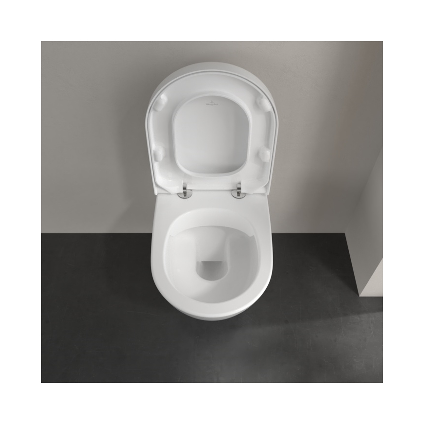 Villeroy & Boch 5614A1T2 - Sienas piestiprināms WC SUBWAY 2.0 keramika/balta