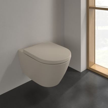 Villeroy & Boch 5614R0AM - Karājams WC SUBWAY 2.0 keramika/bēšs