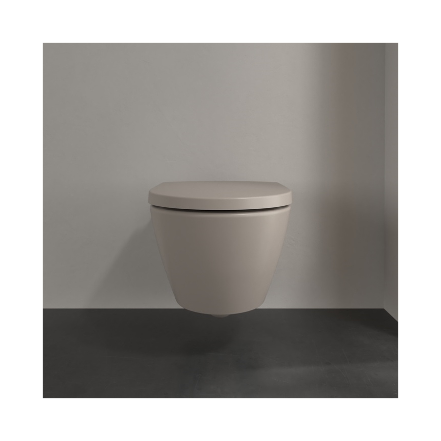 Villeroy & Boch 5614R0AM - Karājams WC SUBWAY 2.0 keramika/bēšs