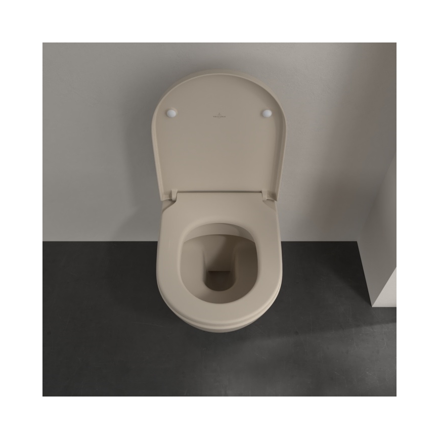 Villeroy & Boch 5614R0AM - Karājams WC SUBWAY 2.0 keramika/bēšs