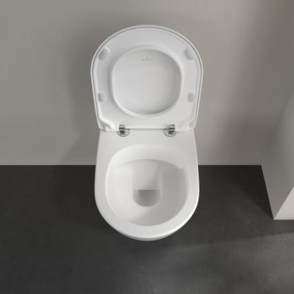 Villeroy & Boch 5614R201 - Pakarināmais WC ar SoftClose sēdekli SUBWAY 2.0 keramika/balts
