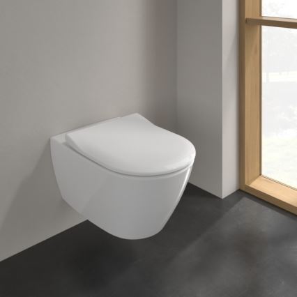 Villeroy & Boch 5614R2R1 - Karājams WC pods ar SoftClose sēdekli SUBWAY 2.0 keramika/balta