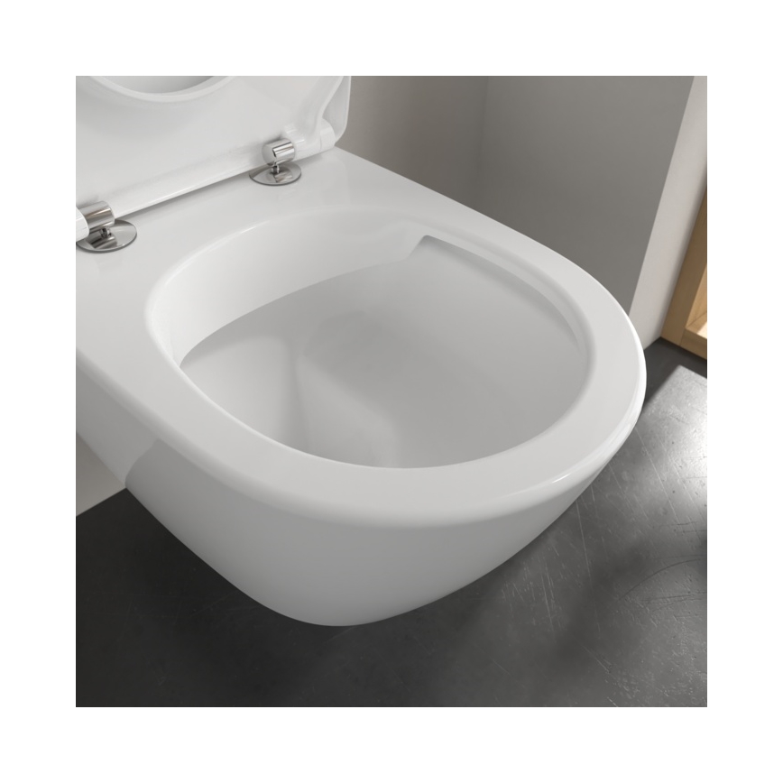 Villeroy & Boch 5614R2R1 - Karājams WC pods ar SoftClose sēdekli SUBWAY 2.0 keramika/balta