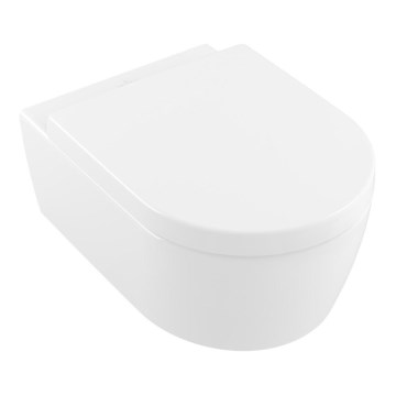 Villeroy & Boch 5656HR01 - Karājošais WC ar SoftClose sēdekli AVENTO keramika/balta