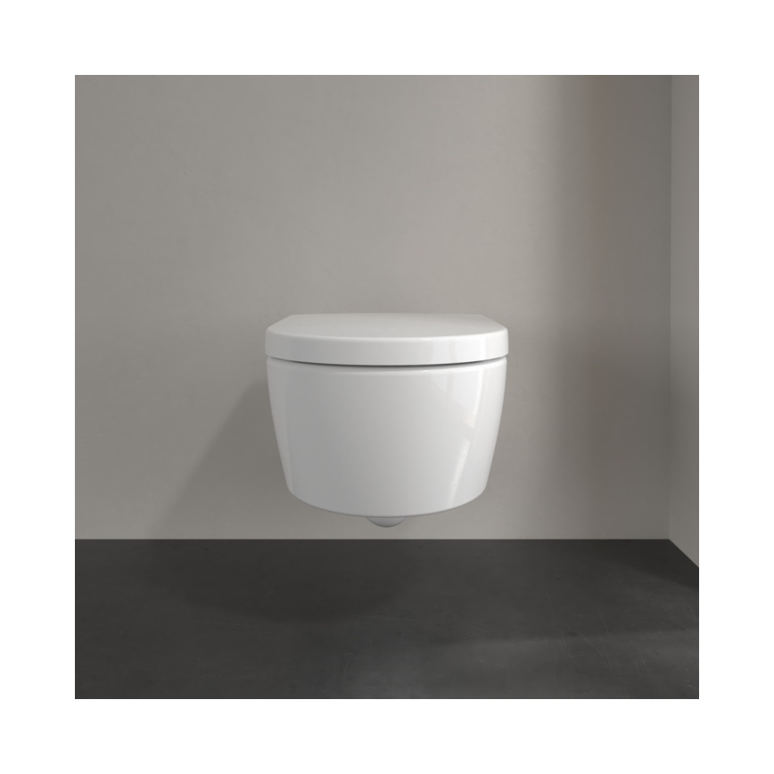 Villeroy & Boch 5656HR01 - Karājošais WC ar SoftClose sēdekli AVENTO keramika/balta