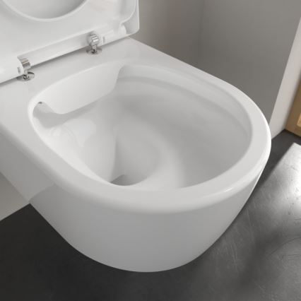 Villeroy & Boch 5656HR01 - Karājošais WC ar SoftClose sēdekli AVENTO keramika/balta