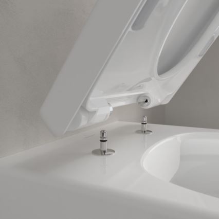 Villeroy & Boch 5656HR01 - Karājošais WC ar SoftClose sēdekli AVENTO keramika/balta