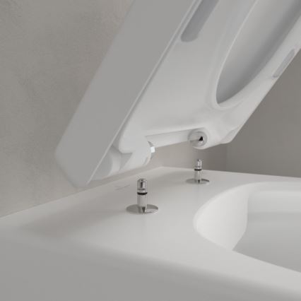 Villeroy & Boch 5656HRRW - Pakarināms WC ar SoftClose AVENTO sēdekli, keramika/balts