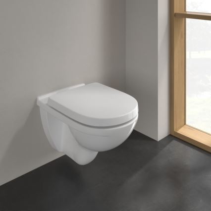 Villeroy & Boch 5660H101 - Sienas tualetes pods ar sēdekli O.NOVO keramika/balta