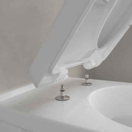 Villeroy & Boch 5660H101 - Sienas tualetes pods ar sēdekli O.NOVO keramika/balta