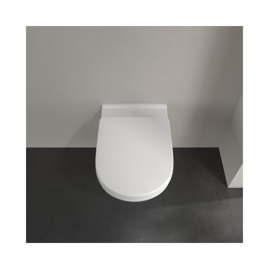 Villeroy & Boch 5660HR01 - Karājams WC pods ar SoftClose sēdekli O.NOVO, keramika/balta