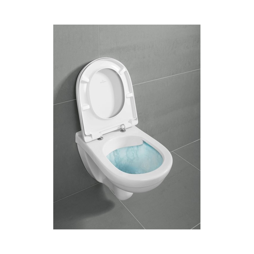 Villeroy & Boch 5660HR01 - Karājams WC pods ar SoftClose sēdekli O.NOVO, keramika/balta