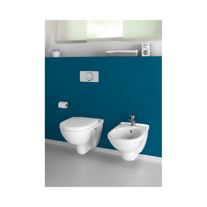 Villeroy & Boch 5660HR01 - Karājams WC pods ar SoftClose sēdekli O.NOVO, keramika/balta