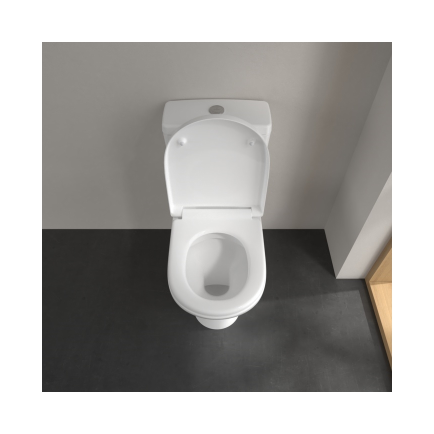 Villeroy & Boch 5661R001 - Kompaktais WC O.NOVO keramika/balta