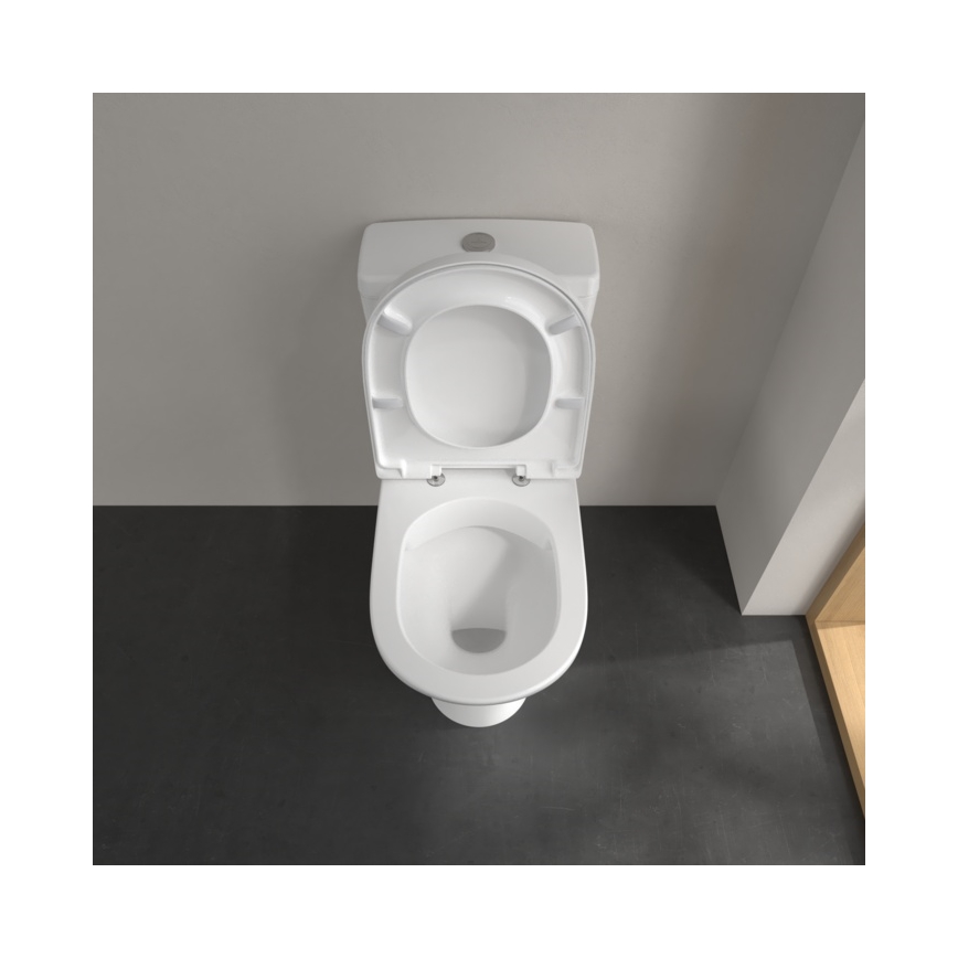 Villeroy & Boch 5661R001 - Kompaktais WC O.NOVO keramika/balta