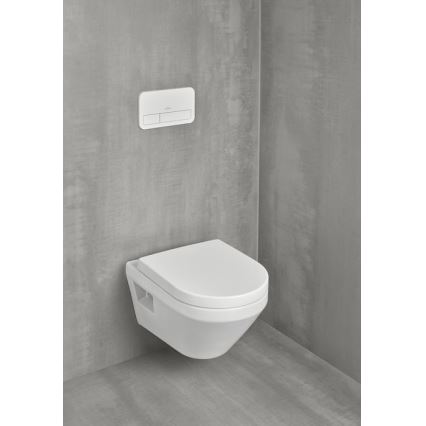 Villeroy & Boch 5684CLR1 - Karājamais tualetes pods ar SoftClose sēdekli ARCHITECTURA keramika/balta