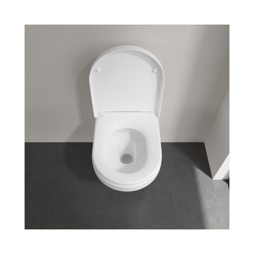 Villeroy & Boch 5684HR01 - piekaramais WC ar SoftClose sēdekli ARCHITECTURA, keramika/balta