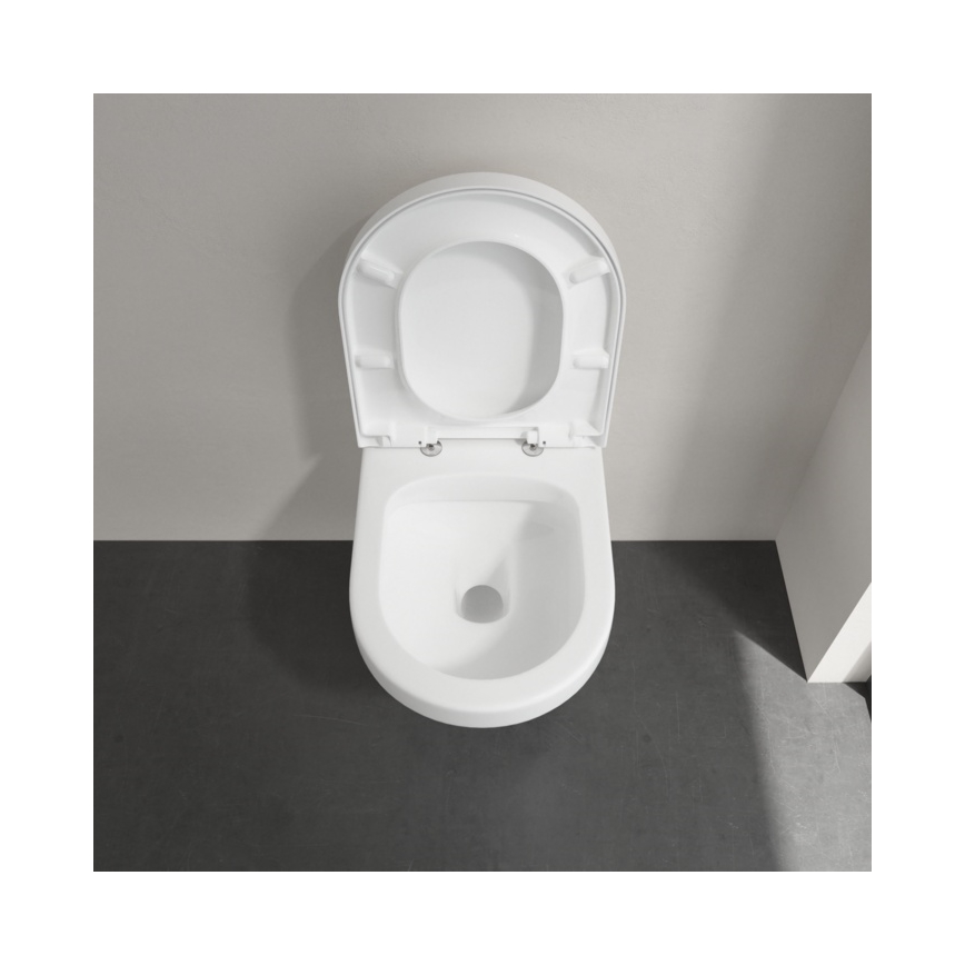 Villeroy & Boch 5684HR01 - piekaramais WC ar SoftClose sēdekli ARCHITECTURA, keramika/balta
