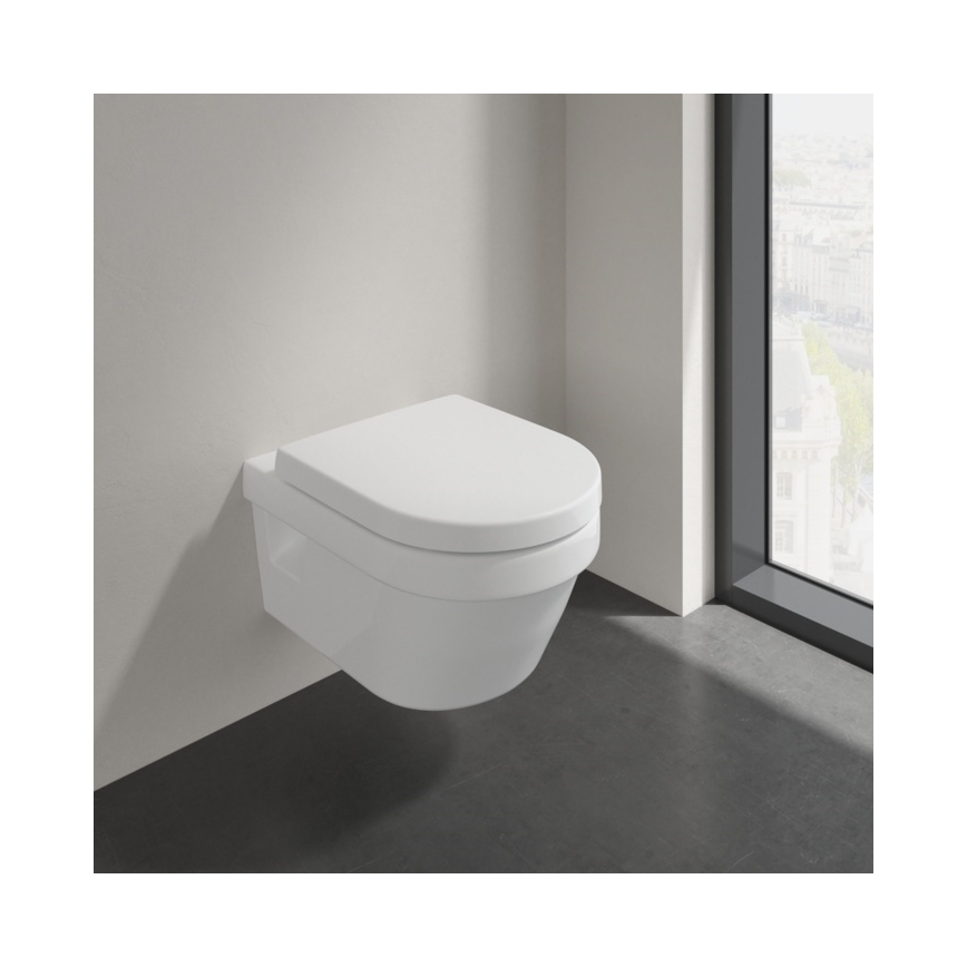 Villeroy & Boch 5684R001 - Karājošais WC ARCHITECTURA keramika/balta